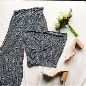 Printed palazzo pant